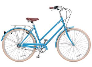 Quality Carbon steel colorful 26 inch OL elegant city bicicle for lady single speed wholesale