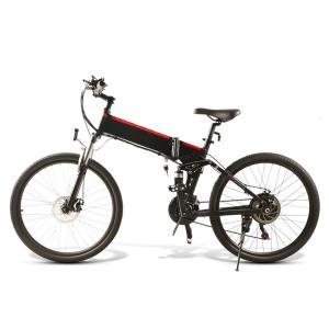 Quality 350w Electric Folding Mountain Bike PAS With 48V10Ah Battery wholesale