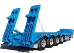 Jost Kingpin 13-17m Low Bed Truck Semi-Trailer for Transporting Construction