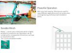 ZHONGMEI Blue Diesel CraneElectric start Spider Crane 12v 45AH 1.2t Tracked