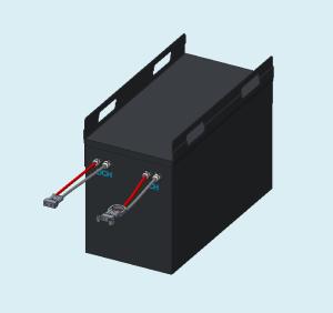 Quality 15360Wh Lifepo4 Rechargeable Forklift Battery Pack 51.2V 300AH EV Traction Battery wholesale