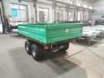 2T4W - Off Road Hydraulic Dump Trailer With CE 2ton Loading Weight; Tractor Farm