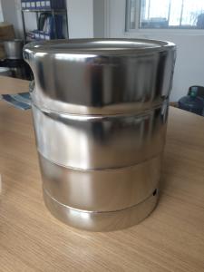 Quality US Standard Mirror Polished 5L Beer Keg / Beer Package 215MM Height wholesale