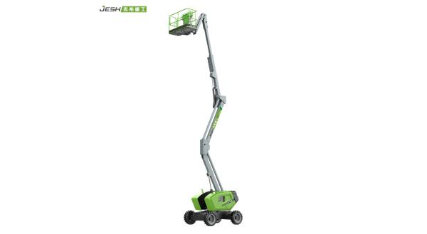 Horizontal Outreach 7.5m Articulating Boom Lift Platform Capacity Unrestricted