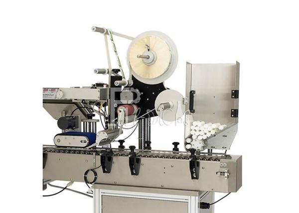 Self Adhesive PET / Plastic Sticker Round Bottle Labeling / Labeler Machine /
