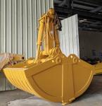 Excavator Attachments Excavator Clamshell Bucket For Telescopic Arm Komatsu Cat