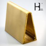 Customized Copper Alloy Shapes And DIY Lengths Decorative Brass Profiles