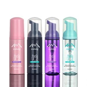 Quality 60ml Cosmetic Foam Bottle Facial Cleanser Foam Pump Dispenser Bottle wholesale