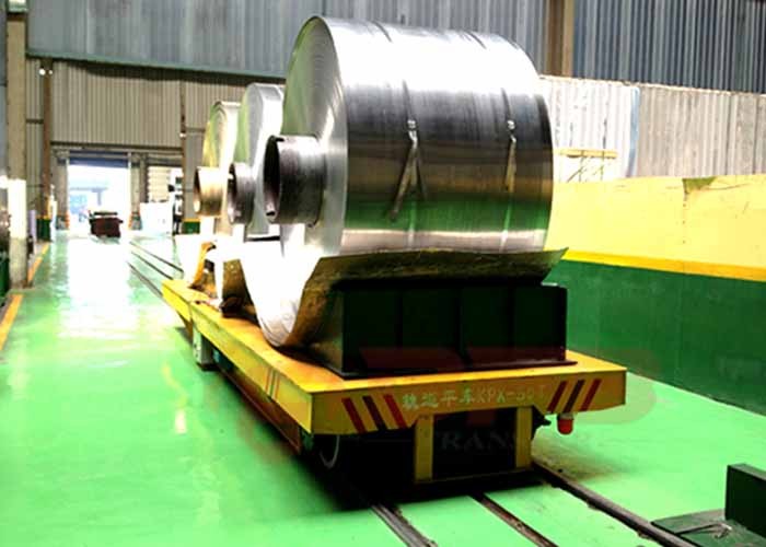 V Frame Battery Operated Cart , Pallet Transfer Carts With Hydraulic Lifting Device