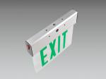 Aluminum Case LED Emergency Light Acrlic Body 3 Installations SEC-L-EL101