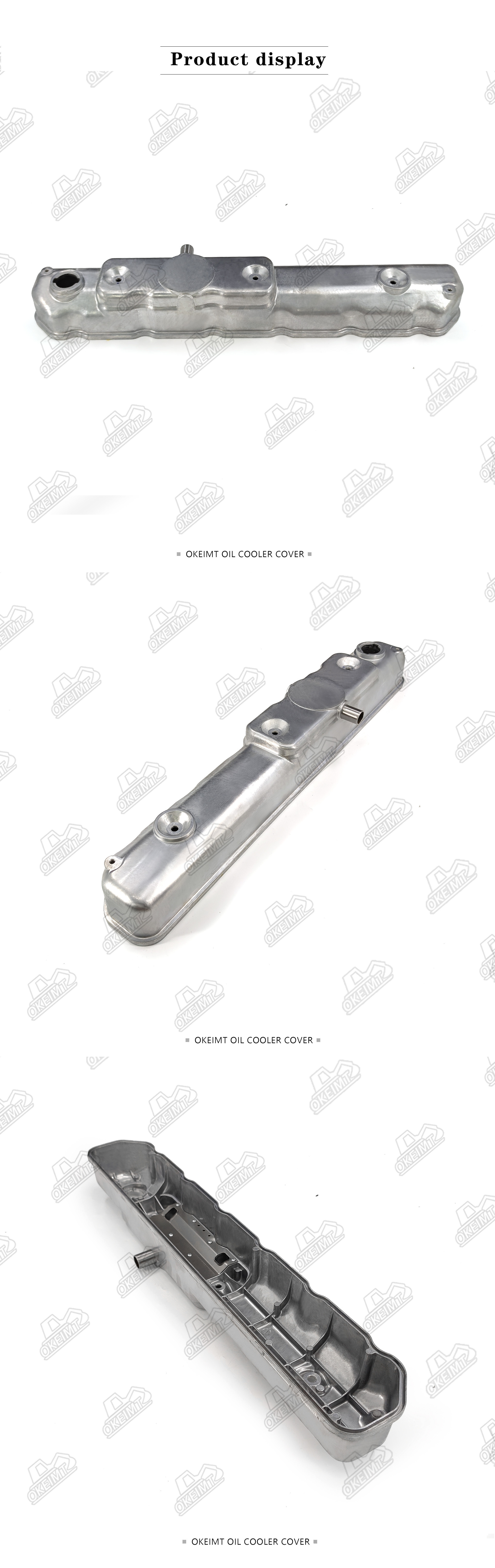 Smooth Surface Valve Chamber Cover Excavator Spare Parts Engine For 6D31 Valve Cover