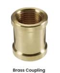 Heavy Duty Brass coupling Compression Tube Fittings For Industrial Bulk Supply