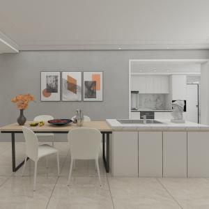 Quality Customized Italian Furniture Complete Smart Wood Kitchen Cabinets with Veneer Finish wholesale