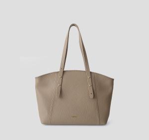 Quality 31cm 28cm Ladies Tote Handbag Brown Large Soft Leather Tote Bag wholesale