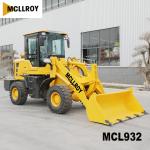 58kw 79hp Power Compact shovel Wheel Loader, MCL932 ZL932 Shovel Bucket Wheel
