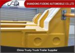 FUDENG Bomb Cart Port Terminal Container Trailer , 45ft terminal chassis trailer