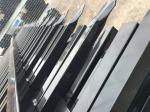 Customized Black Zinc Steel Metal Garrison Fence Panels Maintenance Free