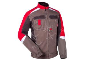 Quality Coffee Contrast Colors Safety Work Clothes / Reflective Safety Workwear wholesale