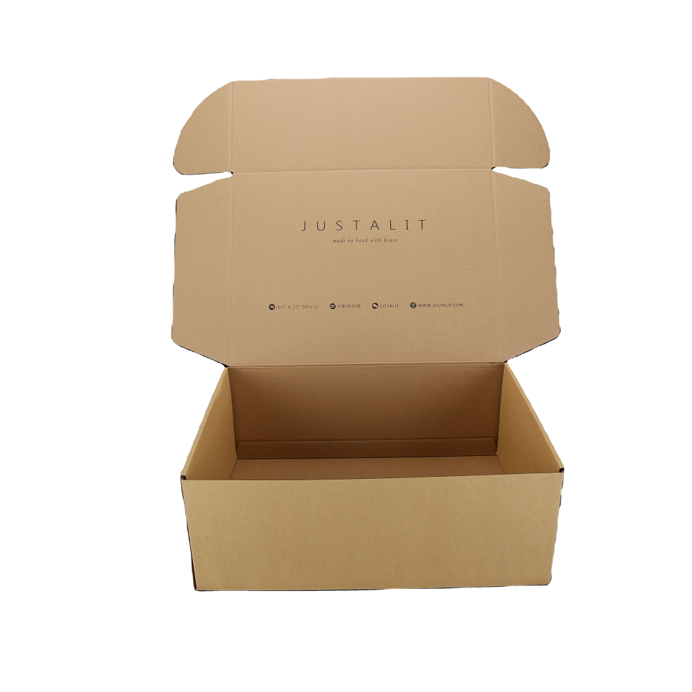 Custom Cardboad Shipping Boxes Clothing Kraft Corrugated Durable Shoes Boxes