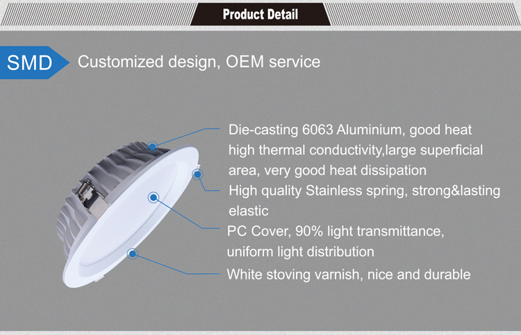 18w LED recessed downlight|LED recessed downlight supply