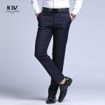 2022 Men's Black Suit Pants Straight Leg for Formal and Casual Occasions in
