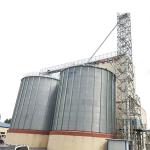 Galvanized Steel Flat Bottom Bin Grain Storage Silo for Long-Term Grain