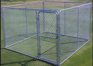 Quality 1.8m Height Strong Large Metal Dog Kennel Portable Dog Fence For Camping wholesale