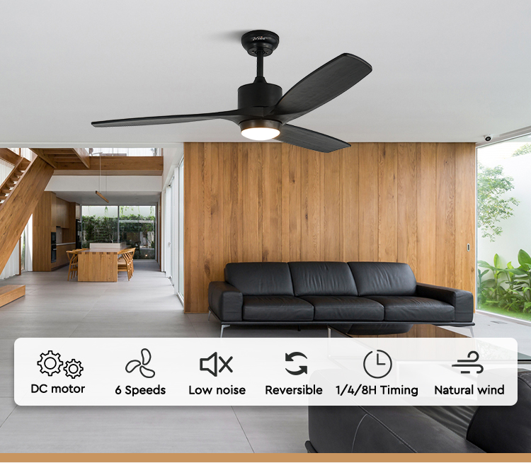 wood ceiling fan