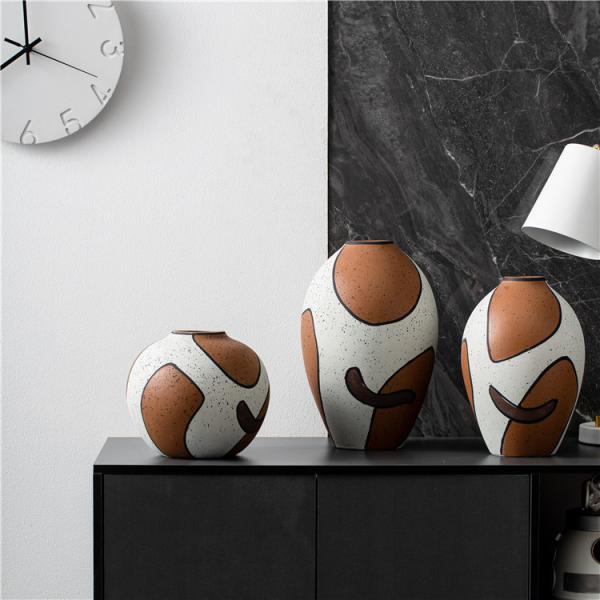 TENGZHENDA wholesale luxury modern flower vase art desktop ornament home decor