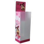 Fancy Retail Shipper Display , Carton Patterned Presentation Cardboard Display