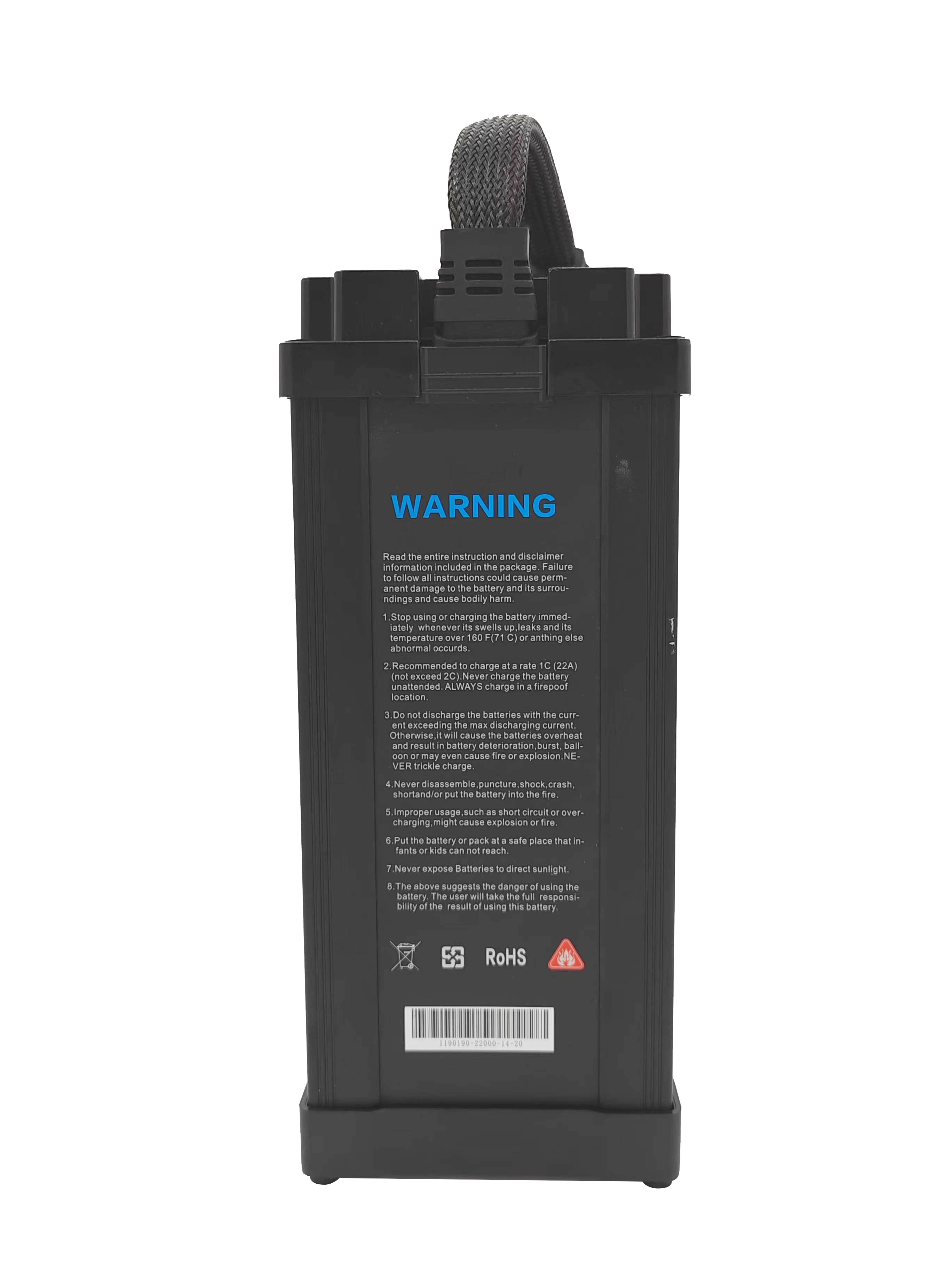 Herewin 14S1P 22000mAh 30C Discharge Sprayer UAV Battery 53.2V