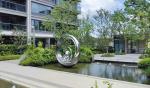 Contemporary Outdoor Abstract Metal art Landscape Sculpture