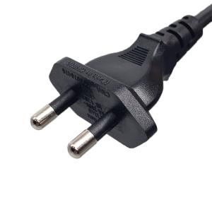 Quality 2 Pin India Power Cord Plug 6A 250V BIS 1293 C7 Cable Extension Wire wholesale