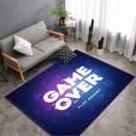Colorful striped checkered new large carpet supply wholesale feather ins style