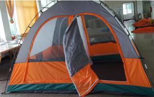 Quality 4 to 6 Person Double Layer Camping Tent Waterproof 3000mm+ for Backpacking Travelling Hiking Tent(HT6076) wholesale