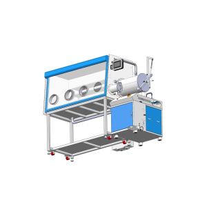 Quality 14.9L/5Kg Activated Carbon Cartridge Inert Gas Glove Box With Touch Screen Operation wholesale