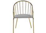 Simple And Stylish Office Leather Padded Dining Chairs