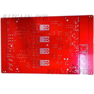 Quality Red Solder Mask FR4 Circuit Board 1 OZ Copper Thickness OSP Treatment wholesale