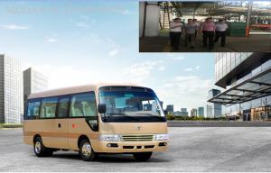 Quality Cummins Engine 30 Seater Minibus Ashok Leyland Falcon Coach Bus 90 Km / H wholesale