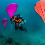 100kg Parachute Buoyancy Bags Underwater Airbag For Underwater Construction