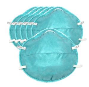 Quality Non Irritating N95 Respirator Mask Fluid Repellent For Transport Station wholesale