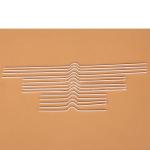 Non Corrosive Nylon Coated 6-7/8” 175mm Metal Wall Hangers