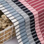 High Elasticity Striped Knit Fabric