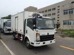 Euro 2 Heavy Cargo Trucks , 5 Ton Refrigerated Truck For Frozen Foods Transporti