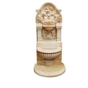 Quality Stone Fountain Carved Marble Water Fountain for Garden Outdoor (YKOF-18 wholesale