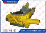 Aluminum Cans Scrap Baler Machine Hydraulic Metal Baler With Turn Out Dischargin