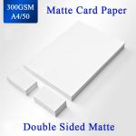 Cast Coated Double Sides 300g A4 Matte Inkjet Photo Paper