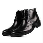 Autumn / Spring Mens Ankle Boots Mens Real Leather Chelsea Boots