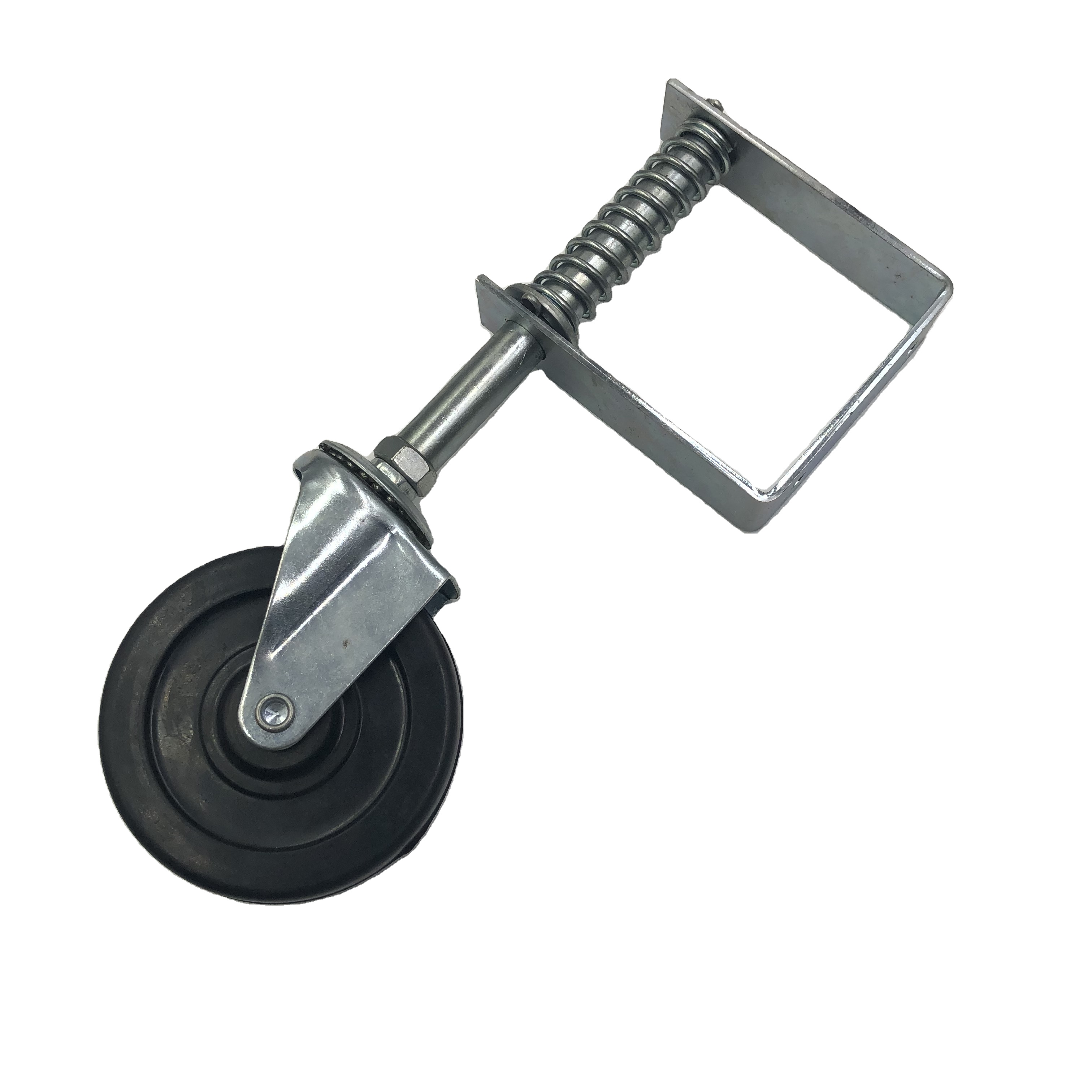 Hot Galvanized Heavy Duty Garden Gate Caster Wheel for Sliding Fence Roller Wheel