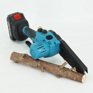 Quality 6'' Mini Chain Saw Electric Cordless Battery Chainsaw Machine 21V wholesale